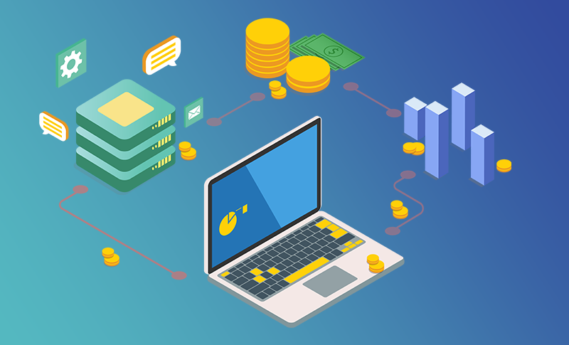 米兰app官方官网保SaaS需求插画1